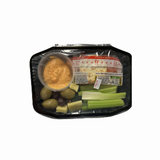 Cheese, Crackers & Olives Snack Box (V)